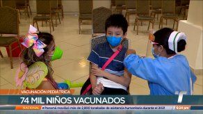 Se reporta baja asistencia en la vacunación pediátrica anticovid