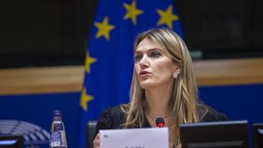 La política griega y vicepresidenta del Parlamento Europeo, Eva Kaili.