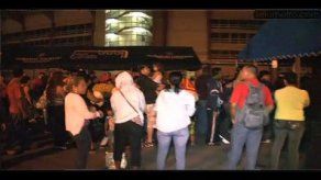 Panameños acamparon para ahorrar centavos en feria navideña