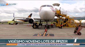 Llega a Panamá nuevo lote de la vacuna de Pfizer con 375