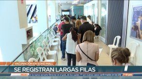 Más de mil vacunas anticovid se aplican por día en Soho Mall