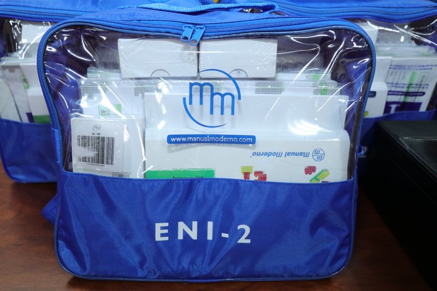 Las pruebas serán distribuidas en las instalaciones sanitarias en función de la cantidad de población que atiende cada región.