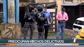 La ciudadanía está preocupada ante los hechos delictivos que se registran en el país