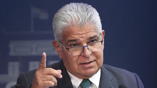 Presidente Mulino condena actos de violencia en protestas de trabajadores de la construcción