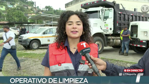 Operativo de limpieza en San Miguelito