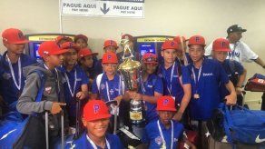 Llegaron los Campeones del Panamericano de Béisbol Sub-12