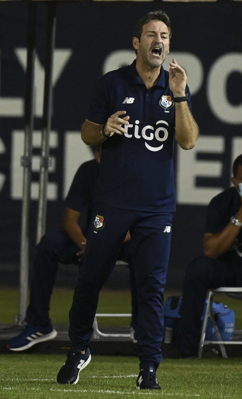 El director técnico de la selección de Panamá