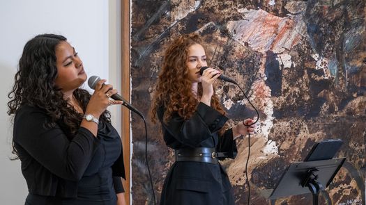 Palola deslumbra en la apertura de Forms in Space durante el Miami Art Week 2025. Palola deslumbra en la apertura de Forms in Space durante el Miami Art Week 2025.