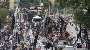 Sao Paulo recibe con fervor al campeón mundial Corinthians