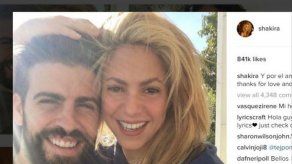 Shakira y Gerard Piqué dan gracias a la vida por el amor y la familia