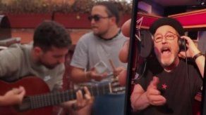 Rubén Blades sorprende a trío musical catalán Stay Homas