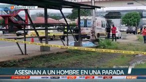 Se registra asesinato en parada de bus de La Chorrera frente a escuela