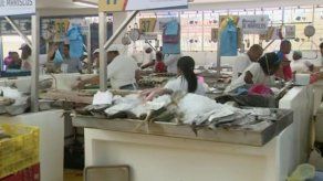 Baja afluencia de consumidores en el Mercado de Mariscos