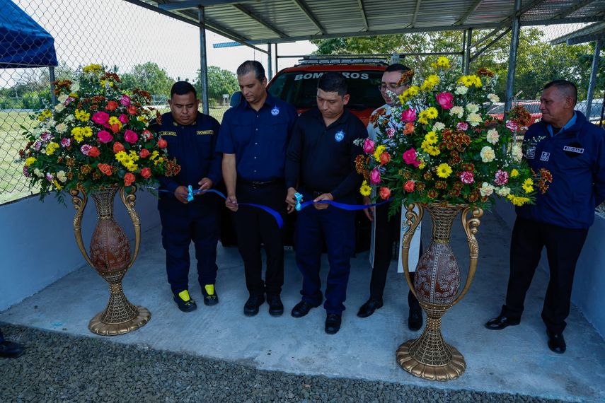 Inauguran nuevo Servicio de Salvamento y Extinción de Incendios en el Aeropuerto de Chitré.