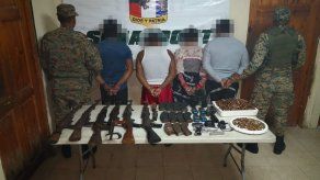 Incautan armas Incautan armas