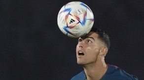 Cristiano domina el Al Rihla,&nbsp; balón oficial de Qatar 2022.