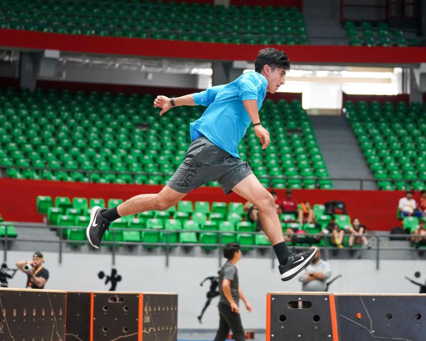 Arena Roberto Durán sede del tercer abierto Panamericano de Parkour