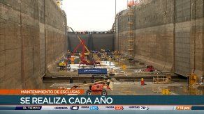 Realizan mantenimiento de cámara seca en esclusas de Pedro Miguel