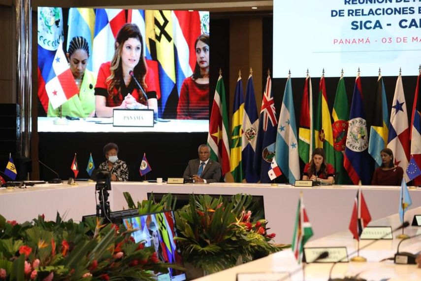 Ministros de Relaciones Exteriores de 22 naciones se hicieron presente en esta reunión.