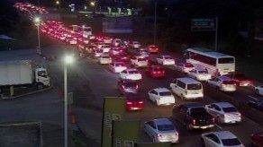 Residentes de Panamá Oeste encienden sus luces intermitentes contra el tranque