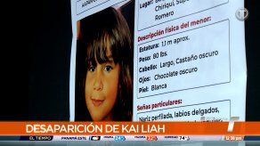 Sospechan que la madre de la niña Kai Liah se haya trasladado hacia América del Norte