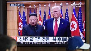 Trump dice que diálogo con Corea del Norte continuará a pesar de la prueba de misiles