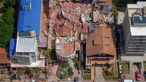 Derrumbe de un edificio en Argentina