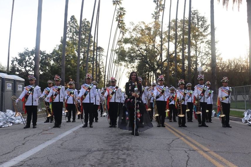La Banda de Música La Primavera en Pasadena