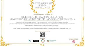 MiAmbiente señaló que los Latin American Leaders Awards es un evento organizado por The Global School for Social Leaders, organización no gubernamental, independiente y autofinanciada. MiAmbiente señaló que los Latin American Leaders Awards es un evento organizado por The Global School for Social Leaders, organización no gubernamental, independiente y autofinanciada.