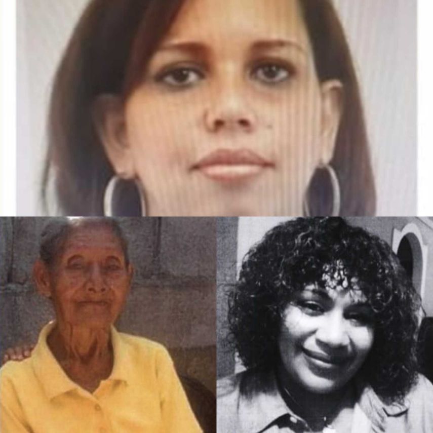 Personas desaparecidas: mujeres con paradero desconocido en Panamá.1ra foto: Rina Juárez2da foto: Teodilia Mendoza3ra foto: Maruquel Morales