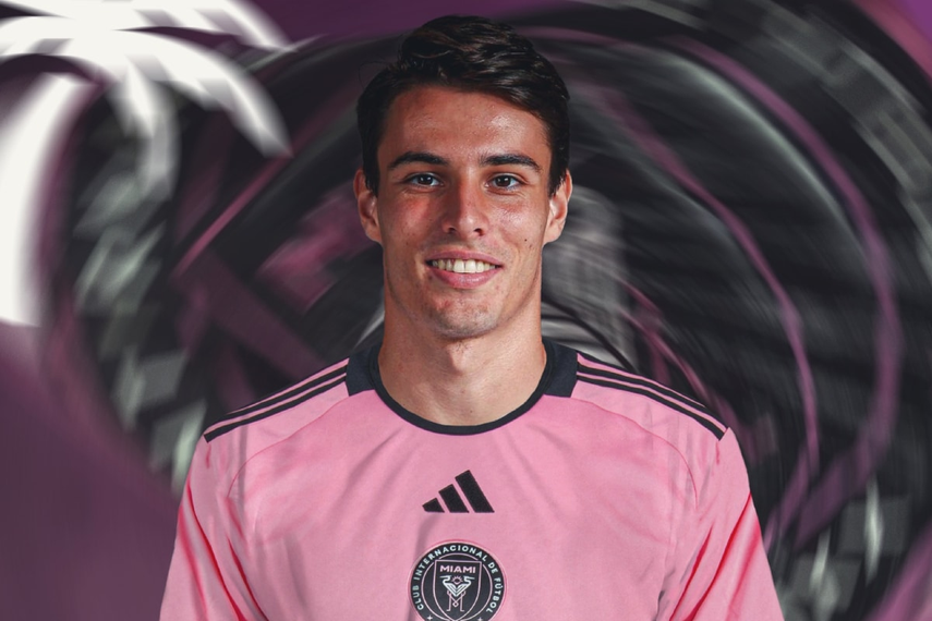 Federico Redondo del Inter Miami Federico Redondo del Inter Miami