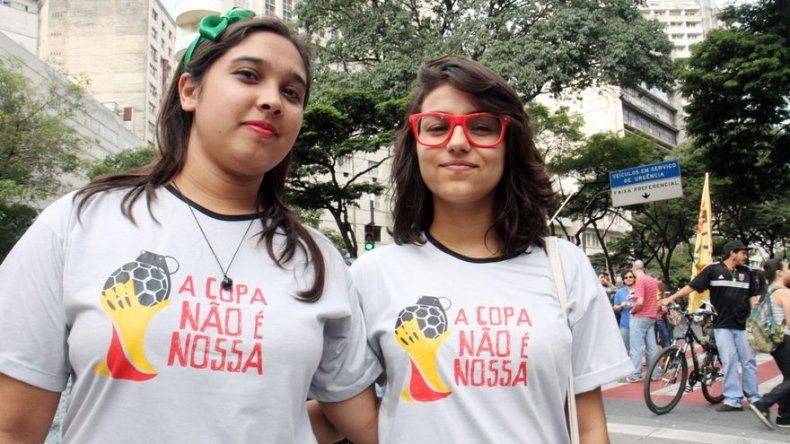Porto Alegre y Belo Horizonte también albergan protestas contra el Mundial