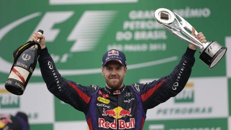 El piloto alemán Sebastian Vettel espera su primer hijo