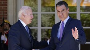 Joseph Biden, presidente de Estados Unidos y Pedro Sánchez, presidente de España.