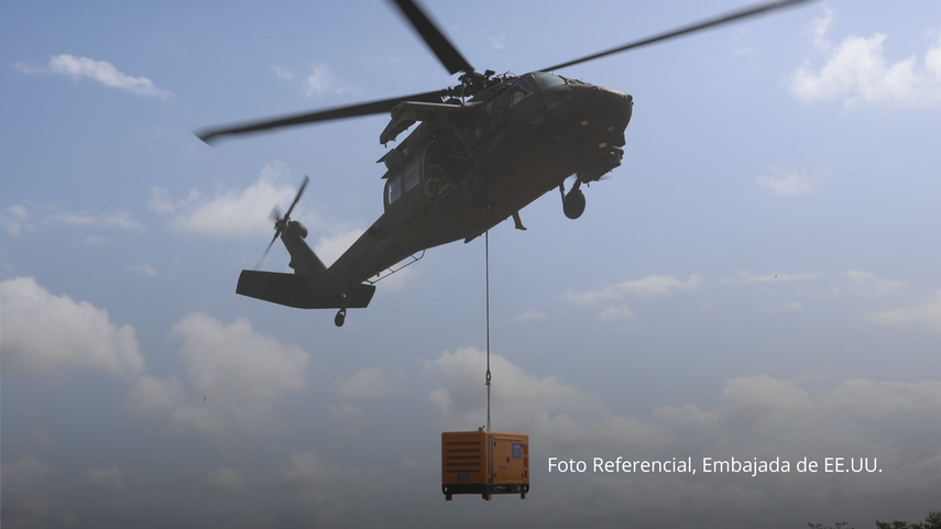 Aeronaves de Estados Unidos han llegado a Panamá para brindar asistencia humanitaria en comunidades remotas. Aeronaves de Estados Unidos han llegado a Panamá para brindar asistencia humanitaria en comunidades remotas.