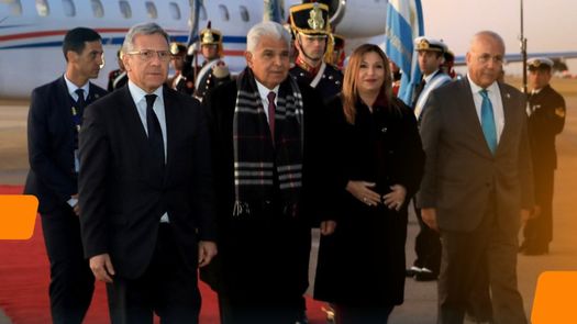 Presidente Mulino llega a Argentina
