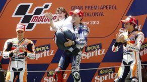 Lorenzo ganó el GP de Cataluña; Pedrosa y Márquez en podio español