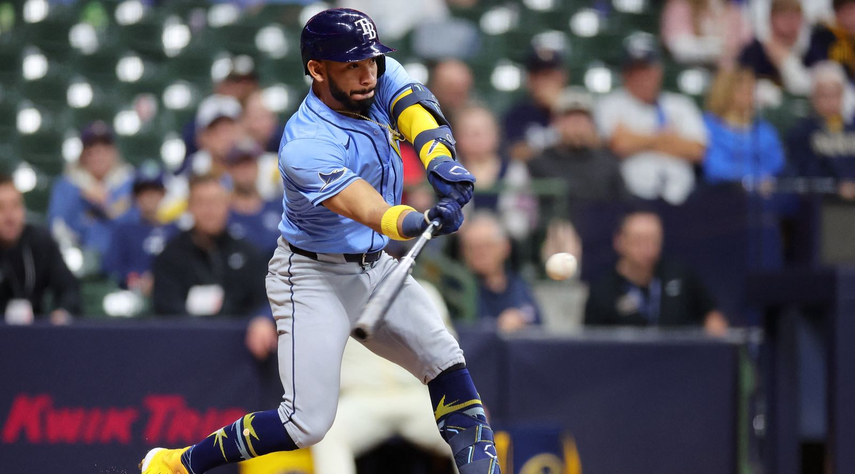 MLB: José Caballero despachó su cuarto HR en duelo ante Miguel Amaya