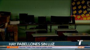 Pabellones sin luz en IPT Fernando de Lesseps; docentes piden una solución