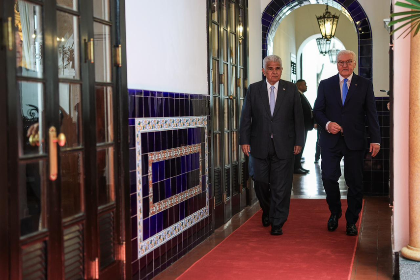 Presidente de Alemania advierte en Panamá
