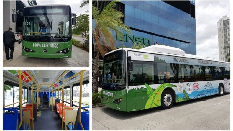 Mi Bus, ENSA y BYD firman convenio que incorpora bus eléctrico al sistema de transporte público