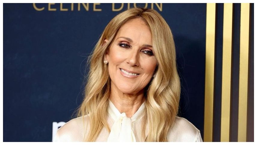 Céline Dion en la premier de su documental.