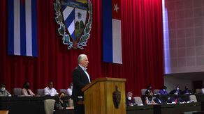 Miguel Díaz-Canel, presidente de Cuba.