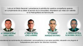 Suben a 4 los muertos y a 42 los heridos por ataque a Policía en Barranquilla