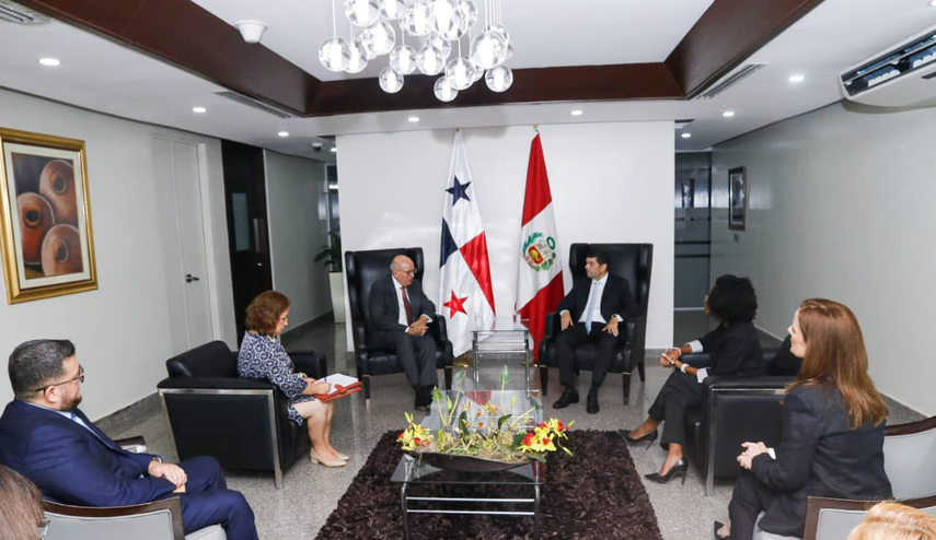 Panamá y Perú refuerzan su cooperación