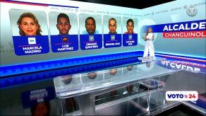 Candidatos a la Alcaldía de Changuinola el 5 de mayo