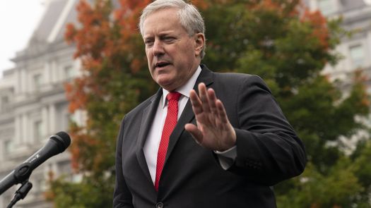 Mark Meadows había recibido informes de inteligencia según los cuales existía la posibilidad de violencia.