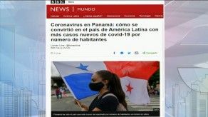 Panamá lidera contagios de COVID-19 por número de habitantes en la región según BBC