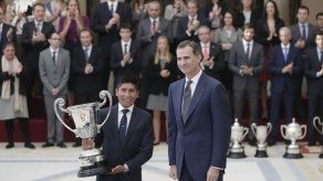 Nairo Quintana recibe el Premio Nacional del Deporte español