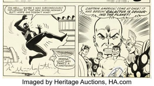 Cómic de Spider-Man.